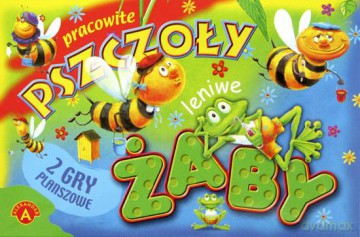 Pracowite pszczoły, Leniwe żaby - 2 gry [GRA]