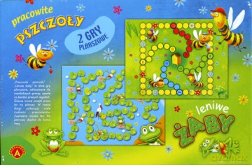 Pracowite pszczoły, Leniwe żaby - 2 gry [GRA]