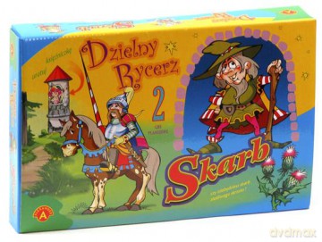 Skarb, Dzielny rycerz - 2 gry [GRA]