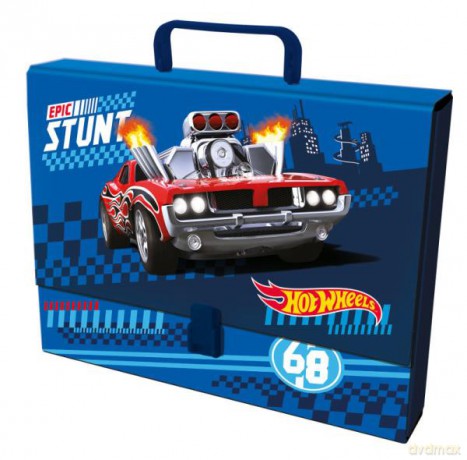 Teczka z rączką A4 Hot Wheels