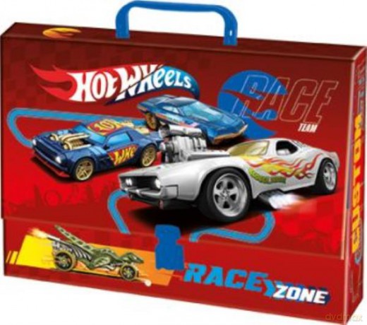Teczka z rączką A4 Hot Wheels.