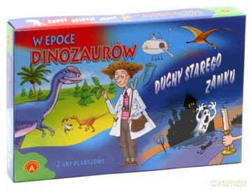 W epoce dinozaurów, Duchy Starego Zamku - 2 gry [GRA]