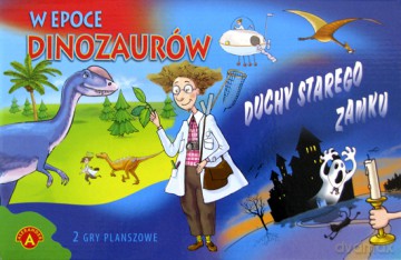 W epoce dinozaurów, Duchy Starego Zamku - 2 gry [GRA]