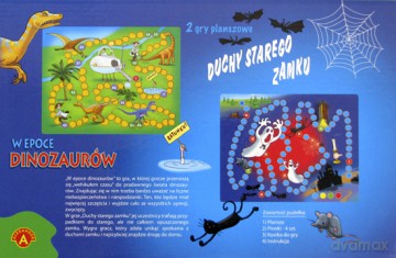 W epoce dinozaurów, Duchy Starego Zamku - 2 gry [GRA]
