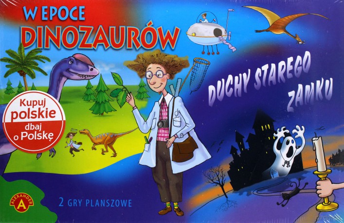 W epoce dinozaurów, Duchy Starego Zamku - 2 gry [GRA]