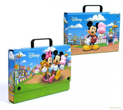 Teczka z rączką Mickey.