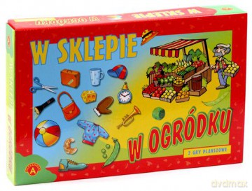 W sklepie, W ogródku - 2 gry [GRA]