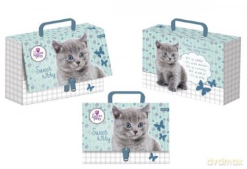 Teczka z rączką walizeczka The Sweet Pets Kot