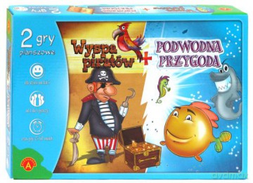 Wyspa piratów, Podwodna przygoda - 2 gry [GRA]