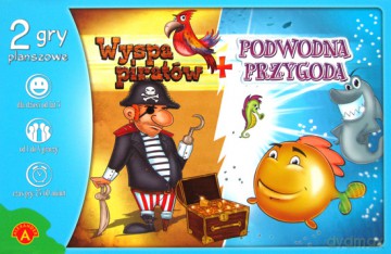 Wyspa piratów, Podwodna przygoda - 2 gry [GRA]