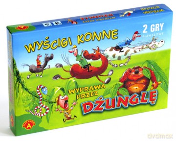 Wyścigi konne, Wyprawa przez dżunglę - 2 gry [GRA]
