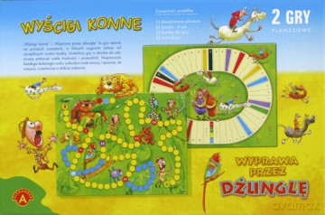 Wyścigi konne, Wyprawa przez dżunglę - 2 gry [GRA]