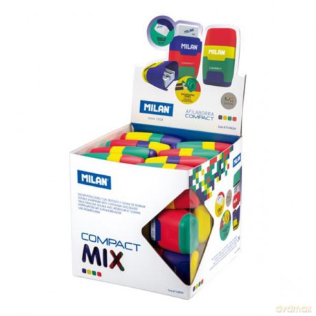 Temperówko - gumka Compact mix 4710624 Milan