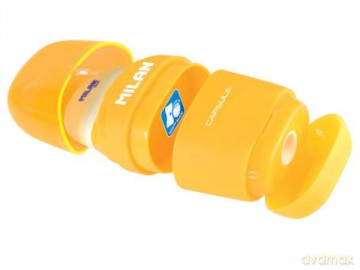 Temperówko-gumka Capsula fluo.