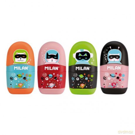 Temperówko-gumka Capsula Super Heroes SPACE.