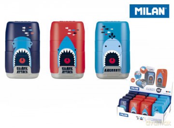 Temperówko-gumka Compact Shark Attack 4706116SRT