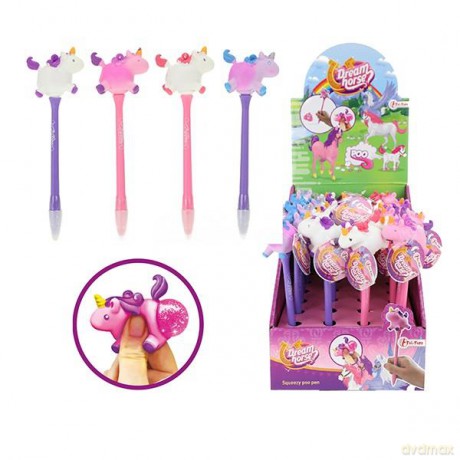 TOITOYS Squeeze Długopis jednorożec 46032 mix