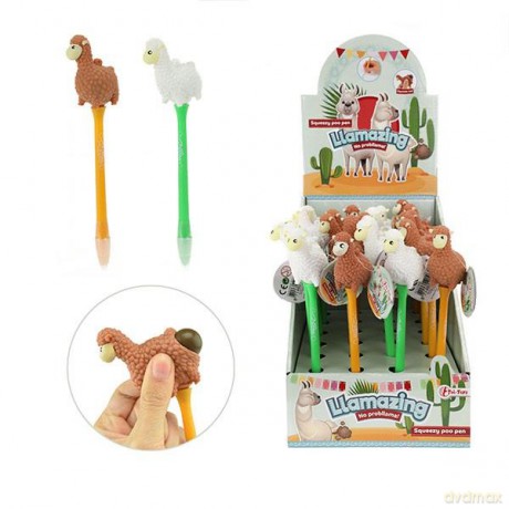 TOITOYS Squeeze me Długopis Lama 46030 mix
