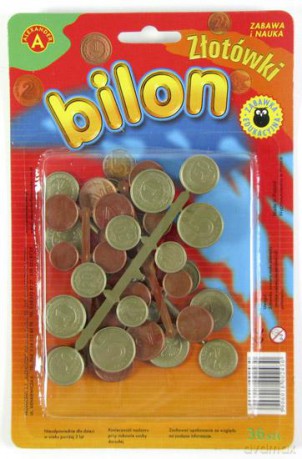 Złotówki - plastikowy bilon [GRA PLANSZOWA]
