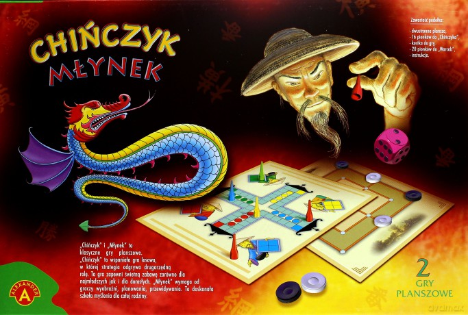 Chińczyk, Młynek [GRA PLANSZOWA]