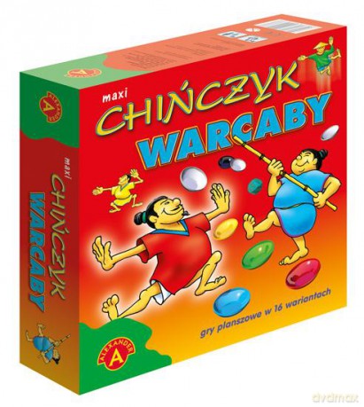 Chińczyk, Warcaby - MAXI [GRA PLANSZOWA]