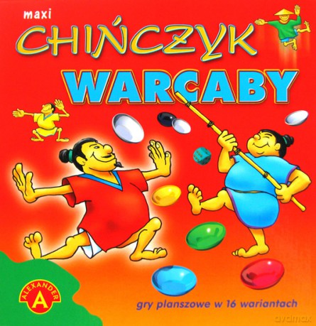 Chińczyk, Warcaby - MAXI [GRA PLANSZOWA]