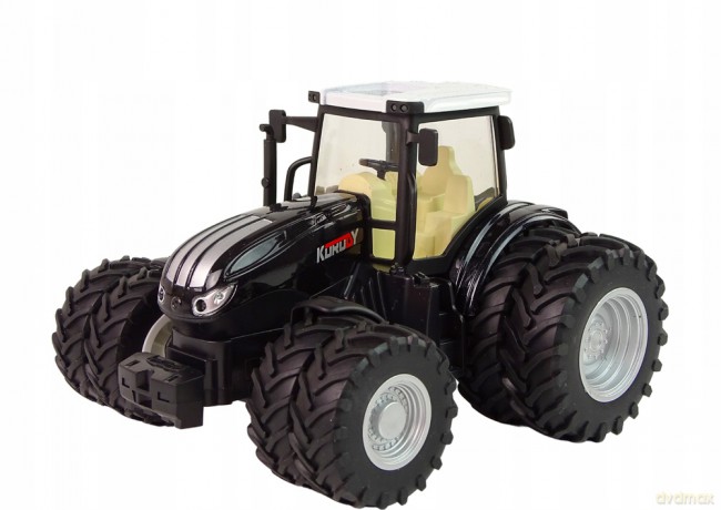 Traktor Zdalnie Sterowany R/C Czarny 2,4G Metal 13344