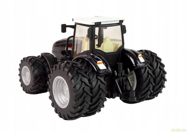 Traktor Zdalnie Sterowany R/C Czarny 2,4G Metal 13344