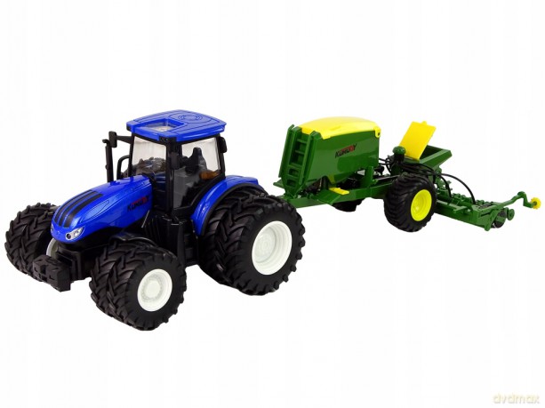 Traktor zdalnie sterowany w skali 1:24 z akcesoriami 13347