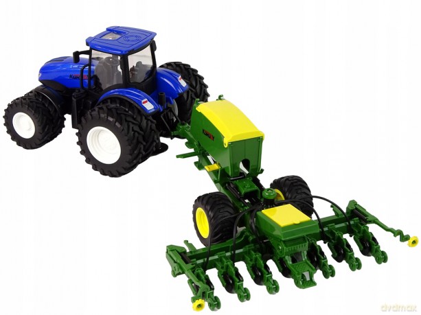 Traktor zdalnie sterowany w skali 1:24 z akcesoriami 13347