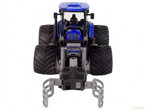 Traktor Zdalnie Sterowany z Chwytnikiem Niebieski 13348