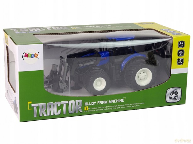 Traktor Zdalnie Sterowany z Chwytnikiem Niebieski 13348