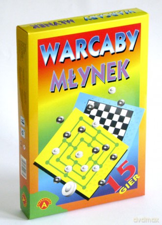Warcaby, Młynek [GRA PLANSZOWA]