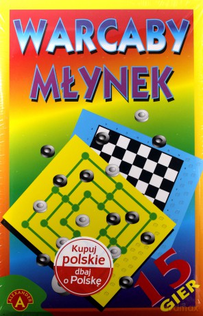 Warcaby, Młynek [GRA PLANSZOWA]