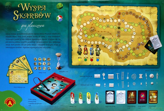 Wyspa skarbów [GRA PLANSZOWA]