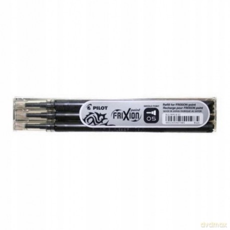 Wkład do długopisu Pilot Frixion ballClicker 0,5 czarny op3szt