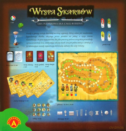 Wyspa skarbów Mała [GRA PLANSZOWA]
