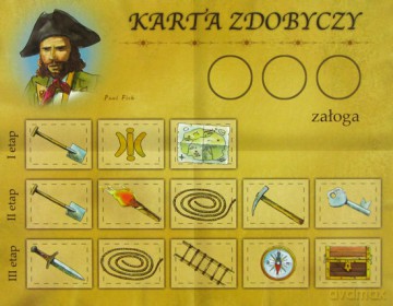 Wyspa skarbów Mała [GRA PLANSZOWA]