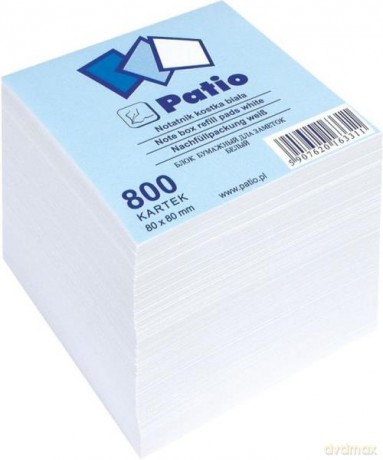 Wkład uzupełniający 800 karteczek biały 10658PTR