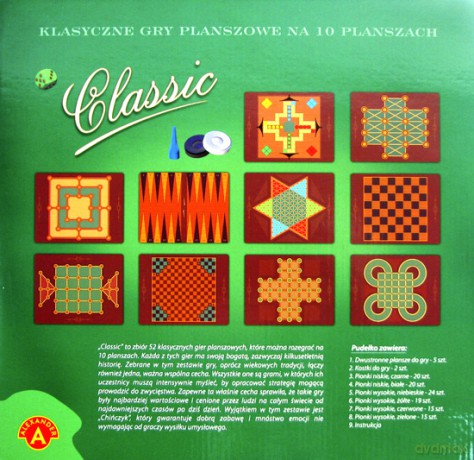 Classic - zestaw gier planszowych [GRA PLANSZOWA]