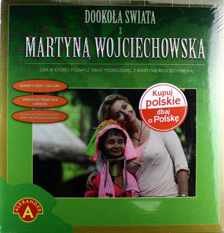 Dookoła świata z Martyną Wojciechowską [GRA PLANSZOWA]