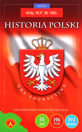MINI Quiz historia Polski [GRA PLANSZOWA]