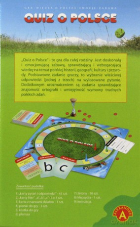 MINI Quiz o Polsce [GRA PLANSZOWA]