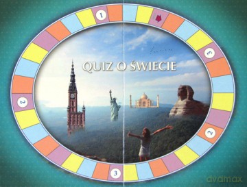 MINI Quiz o świecie [GRA PLANSZOWA]