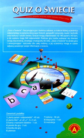 MINI Quiz o świecie [GRA PLANSZOWA]