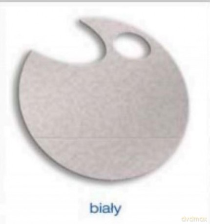 Wstążka filcowa 4 cm x 2m biała