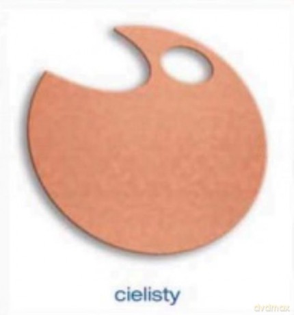 Wstążka filcowa 4 cm x 2m cielista