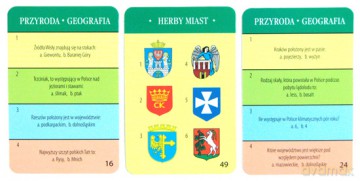 MINI Quiz przyroda i geografia Polski [GRA PLANSZOWA]
