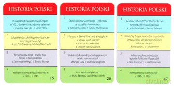 Quiz historia Polski [GRA PLANSZOWA]