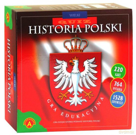Quiz historia Polski - WIELKI [GRA PLANSZOWA]